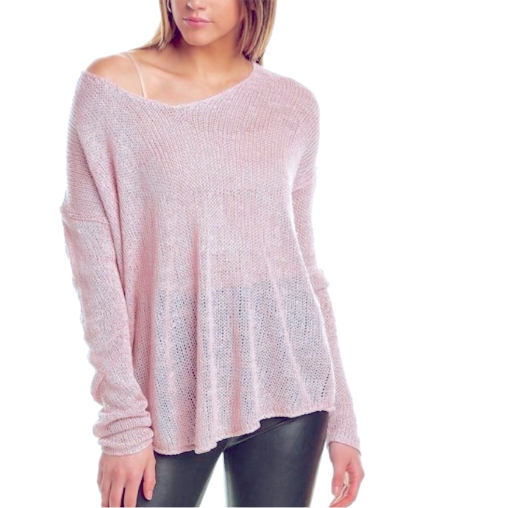 Helmut Lang 100% silk summer pullover